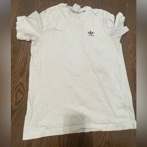 Adidas White Short Sleeve Tee